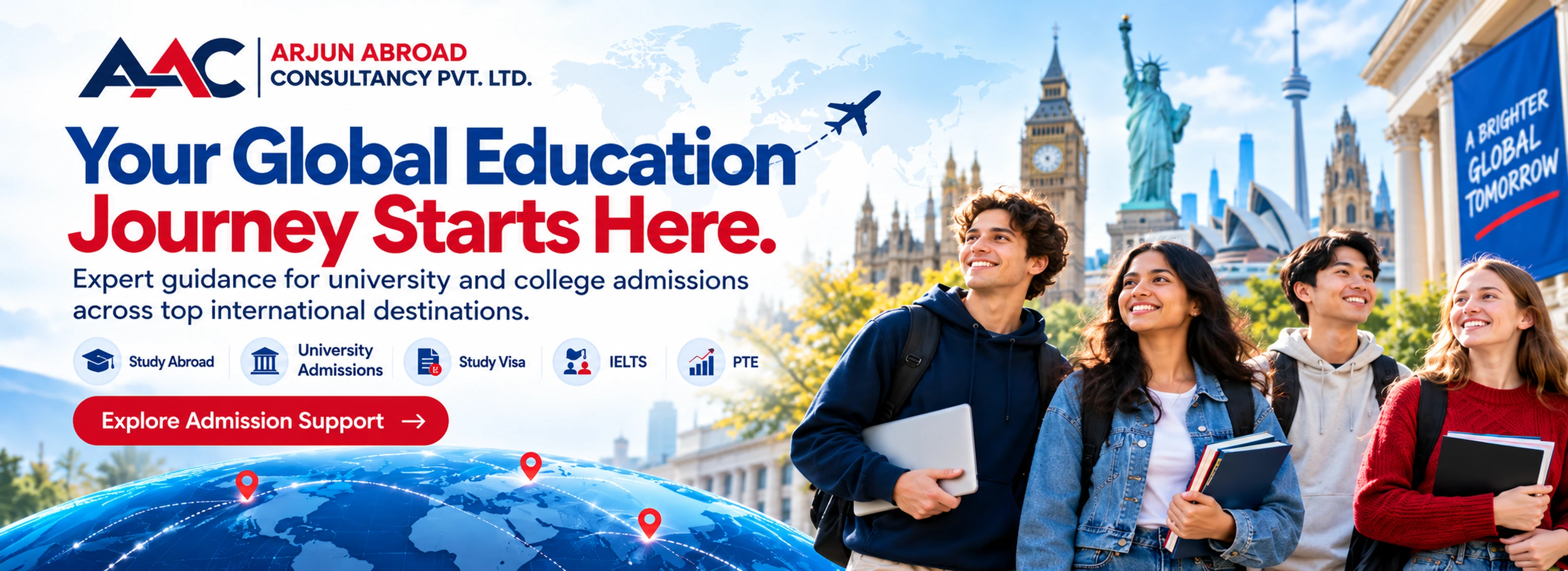 Your Global Education Journey Starts Here - University Admissions